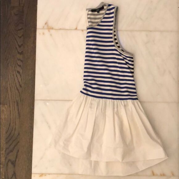 💙 TIBI Striped Peplum Top - Picture 6 of 7